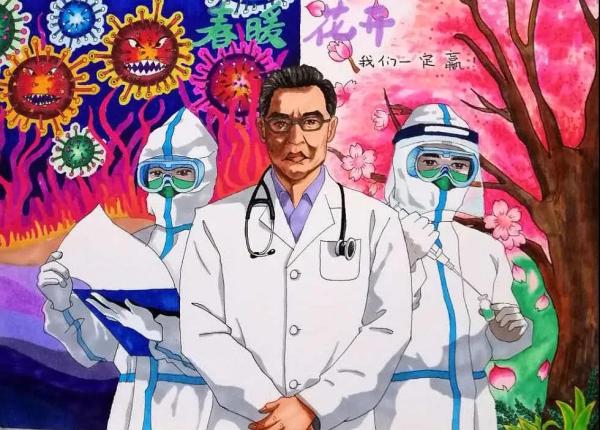 周奕臣 男 10岁 《期待一切春暖花开》西画.jpg