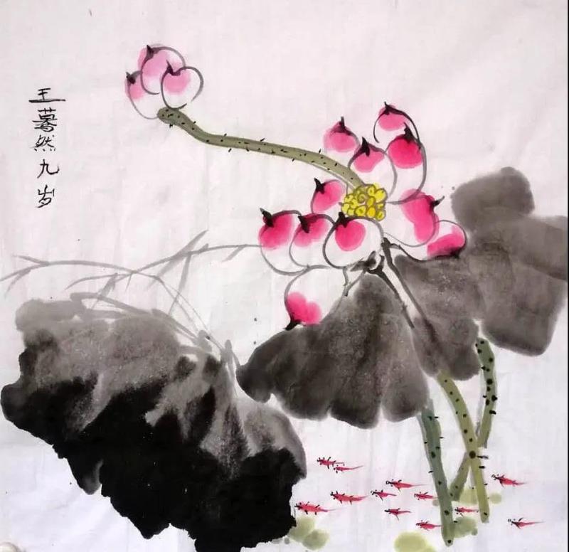 王蓦然 女 9岁 国画.jpg