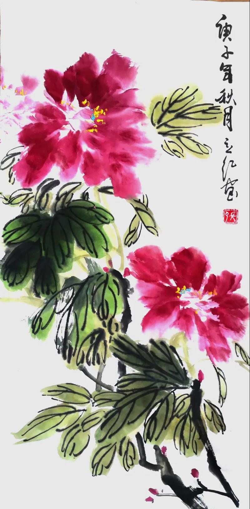 国画 《富贵》 张立红.jpg