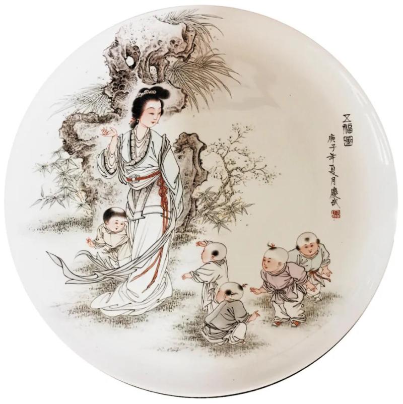 20寸月光屏《五福图》马庆武.jpg