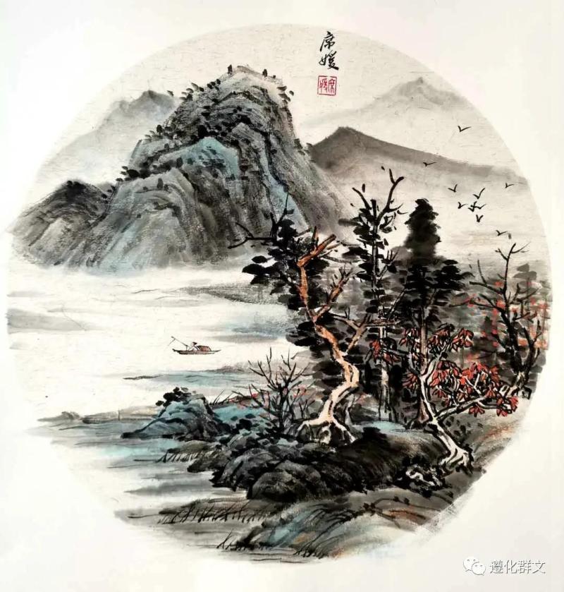 溪山垂钓    席媛.jpg