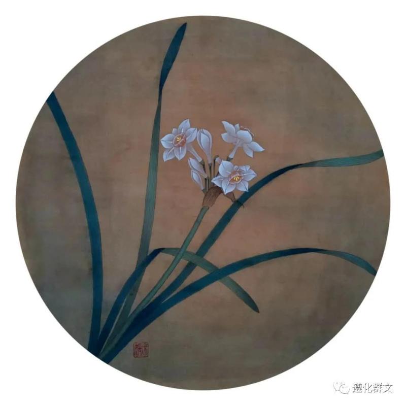 水仙图      席媛.jpg