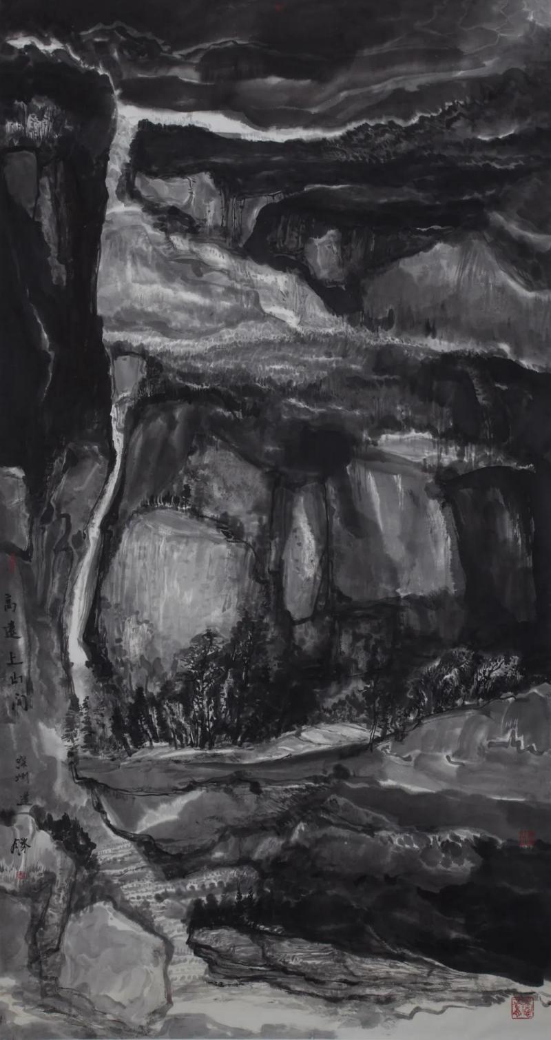 高远上山间 作者：白联晟.jpg