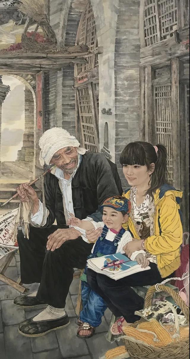 暖阳 作者：倪春林.jpg
