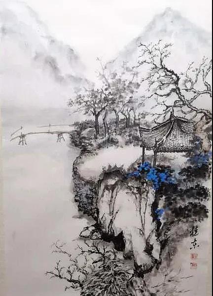王桂东 《山水清音》.jpg