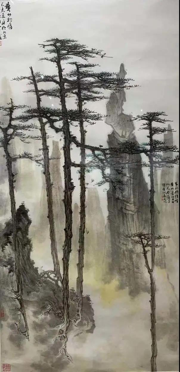 周逢俊--黄山松峰.jpg